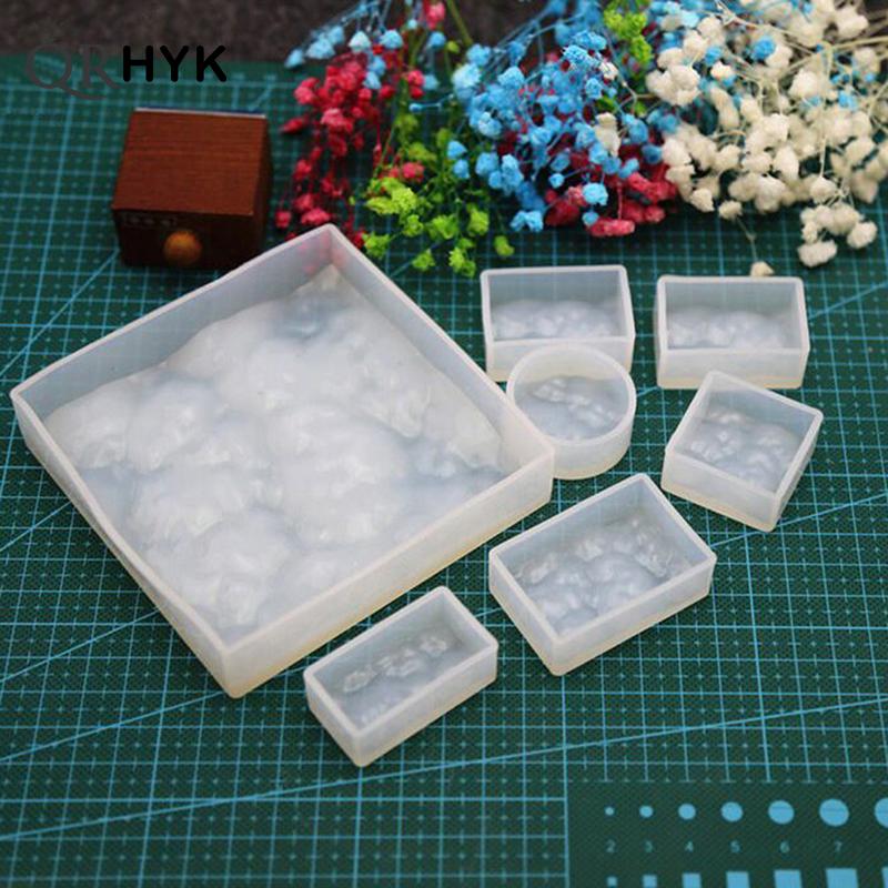 Resin Ocean Wave Mold - قوالب راتينج السيليكون السائل لصنع المجوهرات