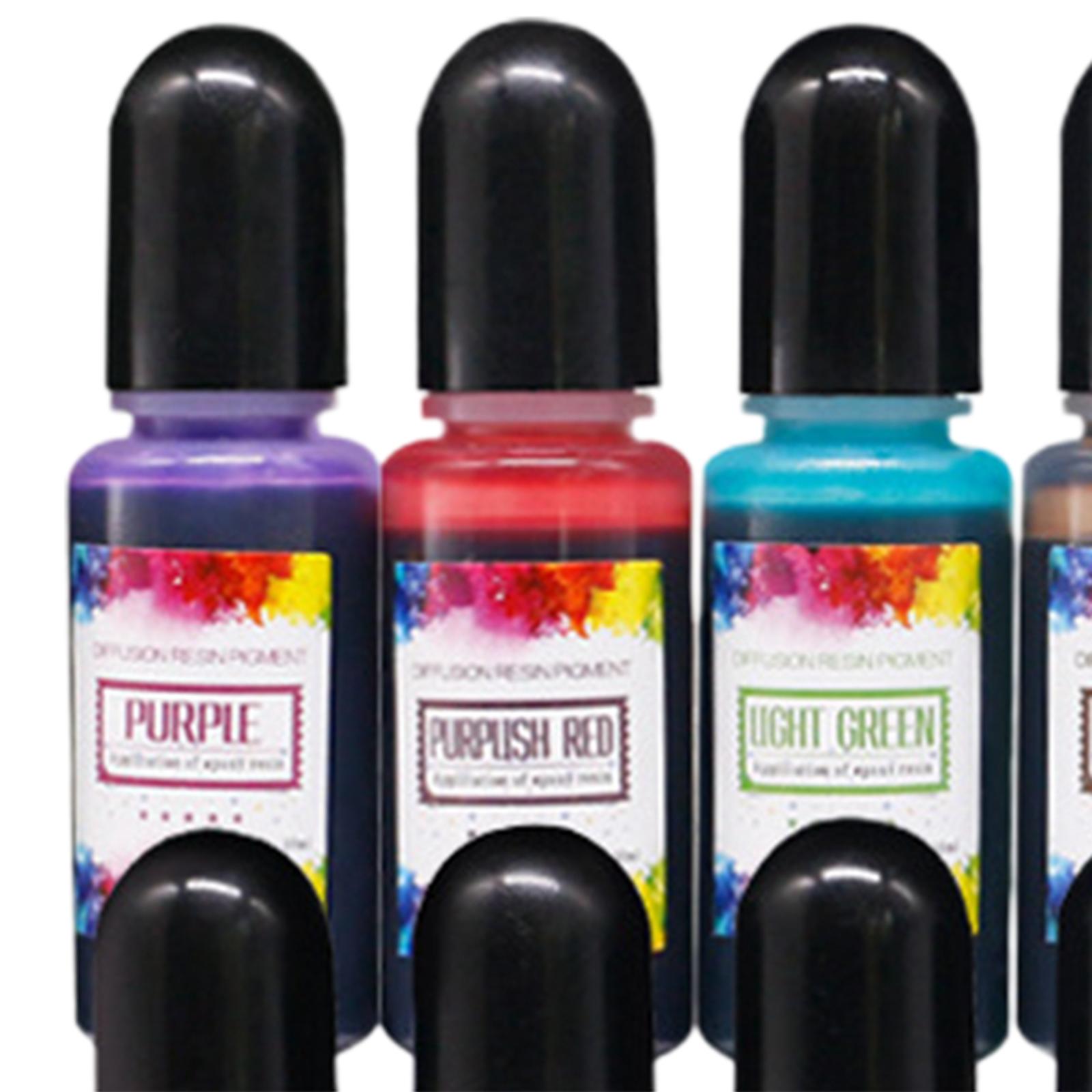 24 قطعة من أحبار الكحول، صبغة  - مراجعة Resin Dye Alcohol وسعره