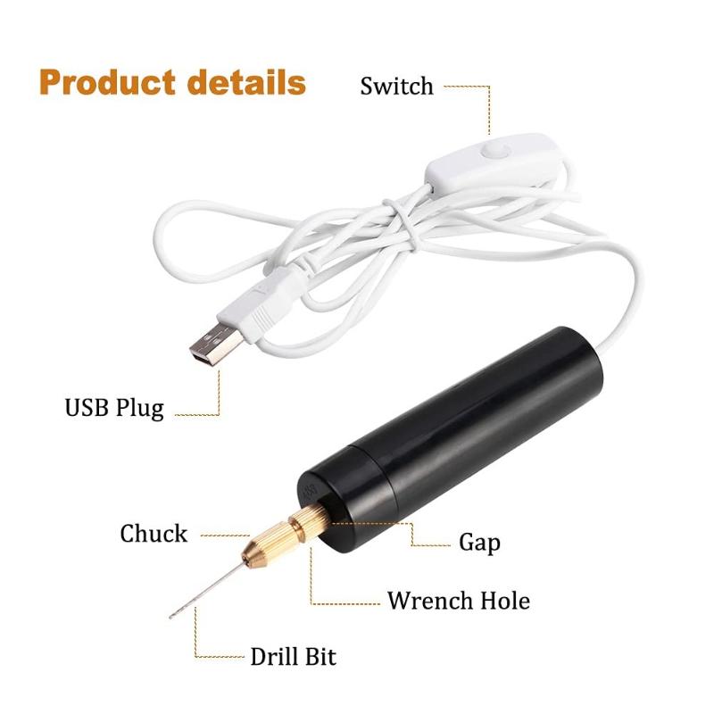 مثقاب دوار صغير يعمل بـ USB مع - مراجعة Resin Craft Workshop وسعره
