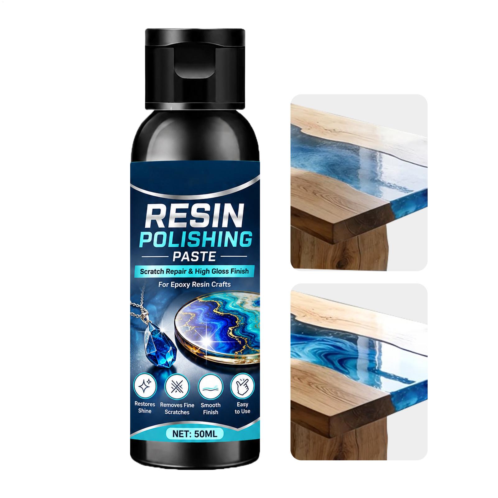 معجون تلميع وصقل الراتنج 50 مل - مراجعة Resin Craft Workshop وسعره