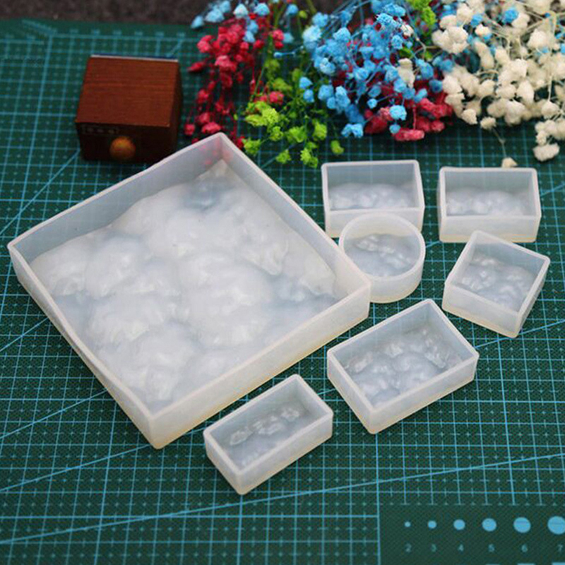 قوالب راتينج السيليكون السائل  - مراجعة Resin Ocean Wave Mold وسعره