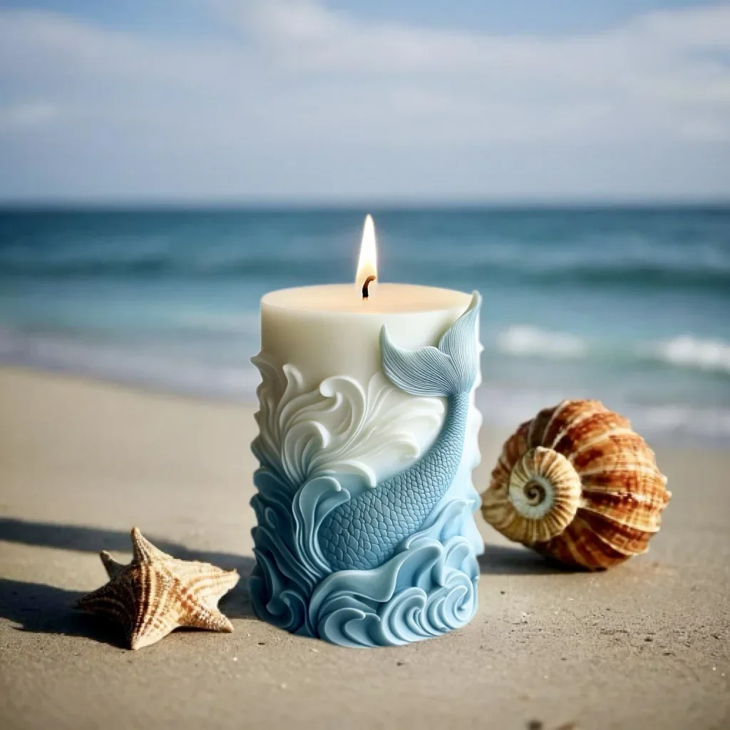 لتقوم بها بنفسك موجة المحيط رغ - مراجعة Resin Ocean Wave Mold وسعره