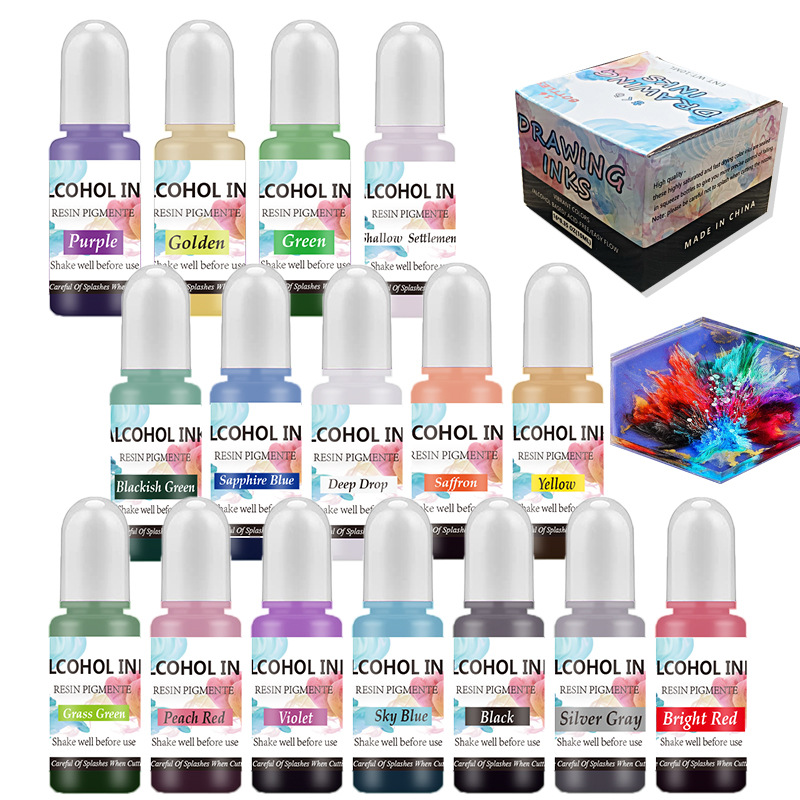 الحبر الكحول الراتنج الصباغ ال - مراجعة Resin Dye Alcohol وسعره